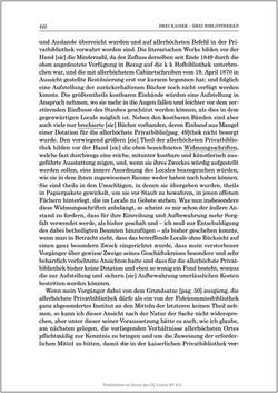 Image of the Page - 422 - in Die Familien-Fideikommissbibliothek des Hauses Habsburg-Lothringen 1835–1918 - Metamorphosen einer Sammlung