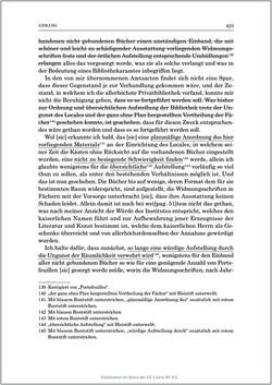 Image of the Page - 423 - in Die Familien-Fideikommissbibliothek des Hauses Habsburg-Lothringen 1835–1918 - Metamorphosen einer Sammlung