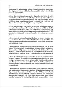 Image of the Page - 426 - in Die Familien-Fideikommissbibliothek des Hauses Habsburg-Lothringen 1835–1918 - Metamorphosen einer Sammlung