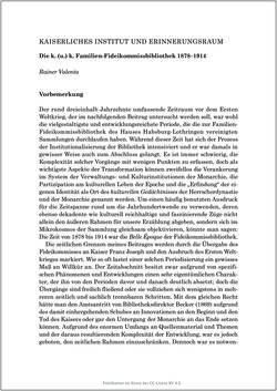 Image of the Page - 431 - in Die Familien-Fideikommissbibliothek des Hauses Habsburg-Lothringen 1835–1918 - Metamorphosen einer Sammlung