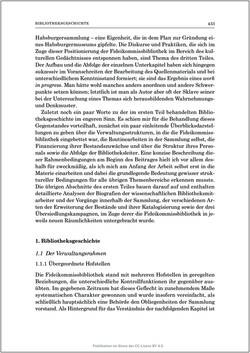 Image of the Page - 433 - in Die Familien-Fideikommissbibliothek des Hauses Habsburg-Lothringen 1835–1918 - Metamorphosen einer Sammlung