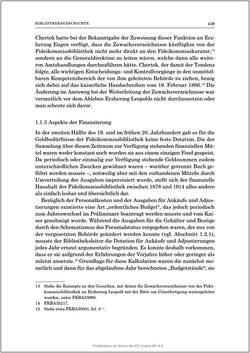 Image of the Page - 439 - in Die Familien-Fideikommissbibliothek des Hauses Habsburg-Lothringen 1835–1918 - Metamorphosen einer Sammlung