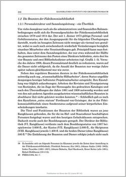 Bild der Seite - 444 - in Die Familien-Fideikommissbibliothek des Hauses Habsburg-Lothringen 1835–1918 - Metamorphosen einer Sammlung