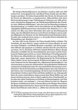 Image of the Page - 462 - in Die Familien-Fideikommissbibliothek des Hauses Habsburg-Lothringen 1835–1918 - Metamorphosen einer Sammlung