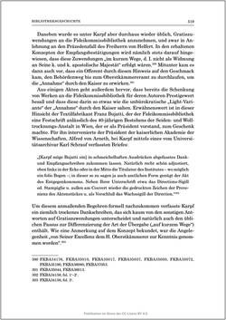 Bild der Seite - 519 - in Die Familien-Fideikommissbibliothek des Hauses Habsburg-Lothringen 1835–1918 - Metamorphosen einer Sammlung