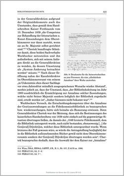 Bild der Seite - 523 - in Die Familien-Fideikommissbibliothek des Hauses Habsburg-Lothringen 1835–1918 - Metamorphosen einer Sammlung