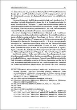 Bild der Seite - 527 - in Die Familien-Fideikommissbibliothek des Hauses Habsburg-Lothringen 1835–1918 - Metamorphosen einer Sammlung
