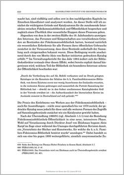 Bild der Seite - 610 - in Die Familien-Fideikommissbibliothek des Hauses Habsburg-Lothringen 1835–1918 - Metamorphosen einer Sammlung