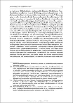 Bild der Seite - 643 - in Die Familien-Fideikommissbibliothek des Hauses Habsburg-Lothringen 1835–1918 - Metamorphosen einer Sammlung
