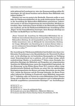 Image of the Page - 693 - in Die Familien-Fideikommissbibliothek des Hauses Habsburg-Lothringen 1835–1918 - Metamorphosen einer Sammlung