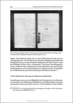 Image of the Page - 694 - in Die Familien-Fideikommissbibliothek des Hauses Habsburg-Lothringen 1835–1918 - Metamorphosen einer Sammlung
