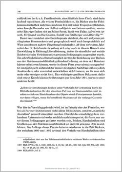 Image of the Page - 706 - in Die Familien-Fideikommissbibliothek des Hauses Habsburg-Lothringen 1835–1918 - Metamorphosen einer Sammlung