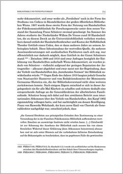 Bild der Seite - 711 - in Die Familien-Fideikommissbibliothek des Hauses Habsburg-Lothringen 1835–1918 - Metamorphosen einer Sammlung