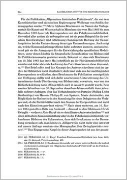 Bild der Seite - 714 - in Die Familien-Fideikommissbibliothek des Hauses Habsburg-Lothringen 1835–1918 - Metamorphosen einer Sammlung