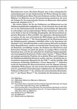 Image of the Page - 721 - in Die Familien-Fideikommissbibliothek des Hauses Habsburg-Lothringen 1835–1918 - Metamorphosen einer Sammlung