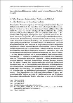 Bild der Seite - 809 - in Die Familien-Fideikommissbibliothek des Hauses Habsburg-Lothringen 1835–1918 - Metamorphosen einer Sammlung