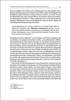 Image of the Page - 811 - in Die Familien-Fideikommissbibliothek des Hauses Habsburg-Lothringen 1835–1918 - Metamorphosen einer Sammlung