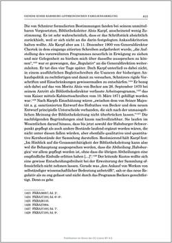 Bild der Seite - 813 - in Die Familien-Fideikommissbibliothek des Hauses Habsburg-Lothringen 1835–1918 - Metamorphosen einer Sammlung