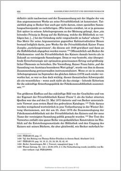 Bild der Seite - 824 - in Die Familien-Fideikommissbibliothek des Hauses Habsburg-Lothringen 1835–1918 - Metamorphosen einer Sammlung