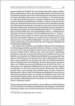 Bild der Seite - 833 - in Die Familien-Fideikommissbibliothek des Hauses Habsburg-Lothringen 1835–1918 - Metamorphosen einer Sammlung