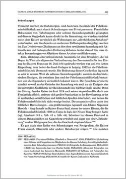 Bild der Seite - 861 - in Die Familien-Fideikommissbibliothek des Hauses Habsburg-Lothringen 1835–1918 - Metamorphosen einer Sammlung