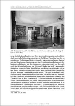 Image of the Page - 897 - in Die Familien-Fideikommissbibliothek des Hauses Habsburg-Lothringen 1835–1918 - Metamorphosen einer Sammlung