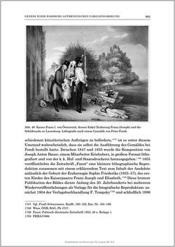 Image of the Page - 905 - in Die Familien-Fideikommissbibliothek des Hauses Habsburg-Lothringen 1835–1918 - Metamorphosen einer Sammlung