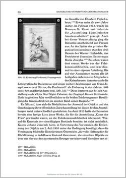 Image of the Page - 914 - in Die Familien-Fideikommissbibliothek des Hauses Habsburg-Lothringen 1835–1918 - Metamorphosen einer Sammlung