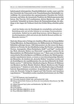 Bild der Seite - 975 - in Die Familien-Fideikommissbibliothek des Hauses Habsburg-Lothringen 1835–1918 - Metamorphosen einer Sammlung