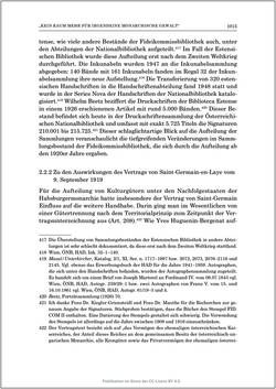 Image of the Page - 1015 - in Die Familien-Fideikommissbibliothek des Hauses Habsburg-Lothringen 1835–1918 - Metamorphosen einer Sammlung