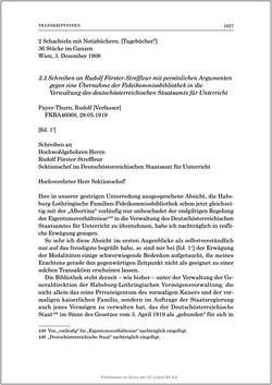 Image of the Page - 1027 - in Die Familien-Fideikommissbibliothek des Hauses Habsburg-Lothringen 1835–1918 - Metamorphosen einer Sammlung