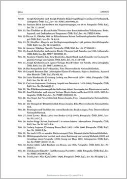 Bild der Seite - 1034 - in Die Familien-Fideikommissbibliothek des Hauses Habsburg-Lothringen 1835–1918 - Metamorphosen einer Sammlung