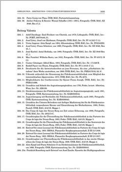 Bild der Seite - 1035 - in Die Familien-Fideikommissbibliothek des Hauses Habsburg-Lothringen 1835–1918 - Metamorphosen einer Sammlung