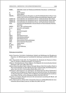 Image of the Page - 1039 - in Die Familien-Fideikommissbibliothek des Hauses Habsburg-Lothringen 1835–1918 - Metamorphosen einer Sammlung