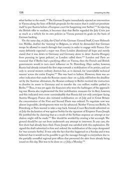 Bild der Seite - 126 - in THE FIRST WORLD WAR - and the End of the Habsburg Monarchy, 1914 – 1918