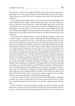 Bild der Seite - 135 - in THE FIRST WORLD WAR - and the End of the Habsburg Monarchy, 1914 – 1918