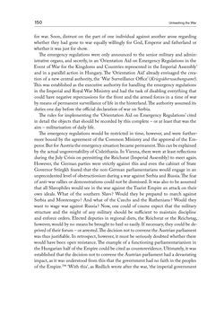 Bild der Seite - 150 - in THE FIRST WORLD WAR - and the End of the Habsburg Monarchy, 1914 – 1918