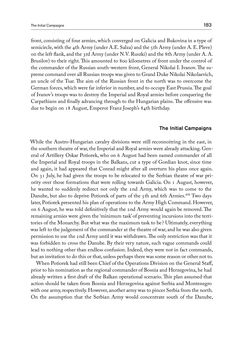 Bild der Seite - 183 - in THE FIRST WORLD WAR - and the End of the Habsburg Monarchy, 1914 – 1918