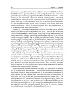 Bild der Seite - 214 - in THE FIRST WORLD WAR - and the End of the Habsburg Monarchy, 1914 – 1918