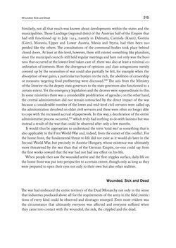 Bild der Seite - 215 - in THE FIRST WORLD WAR - and the End of the Habsburg Monarchy, 1914 – 1918