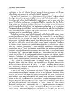 Bild der Seite - 233 - in THE FIRST WORLD WAR - and the End of the Habsburg Monarchy, 1914 – 1918