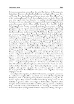 Bild der Seite - 249 - in THE FIRST WORLD WAR - and the End of the Habsburg Monarchy, 1914 – 1918
