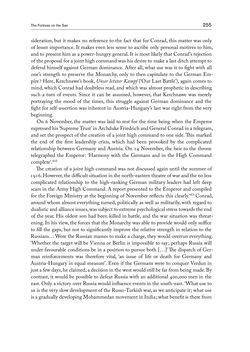 Image of the Page - 255 - in THE FIRST WORLD WAR - and the End of the Habsburg Monarchy, 1914 – 1918