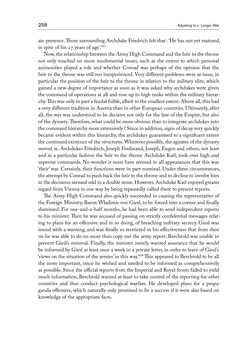 Bild der Seite - 258 - in THE FIRST WORLD WAR - and the End of the Habsburg Monarchy, 1914 – 1918