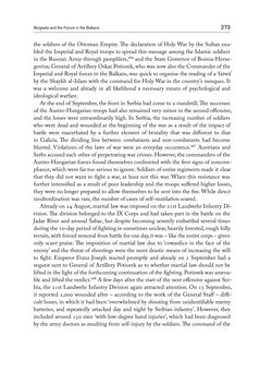 Bild der Seite - 273 - in THE FIRST WORLD WAR - and the End of the Habsburg Monarchy, 1914 – 1918