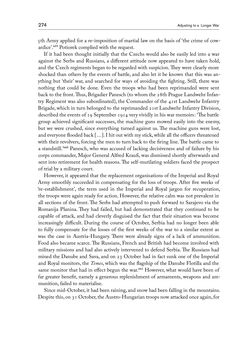 Bild der Seite - 274 - in THE FIRST WORLD WAR - and the End of the Habsburg Monarchy, 1914 – 1918