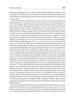 Bild der Seite - 333 - in THE FIRST WORLD WAR - and the End of the Habsburg Monarchy, 1914 – 1918