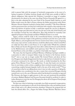 Image of the Page - 360 - in THE FIRST WORLD WAR - and the End of the Habsburg Monarchy, 1914 – 1918