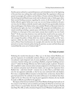 Bild der Seite - 370 - in THE FIRST WORLD WAR - and the End of the Habsburg Monarchy, 1914 – 1918