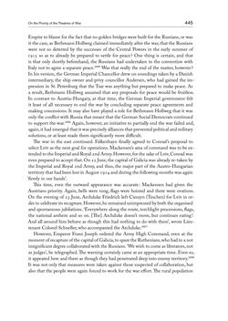Image of the Page - 445 - in THE FIRST WORLD WAR - and the End of the Habsburg Monarchy, 1914 – 1918